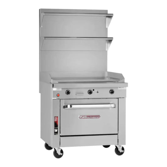 Southbend Platinum, P32A-GG Natural Gas, 32” Manual Griddle With Convection Oven 125000 Total Btu - P32A-GG