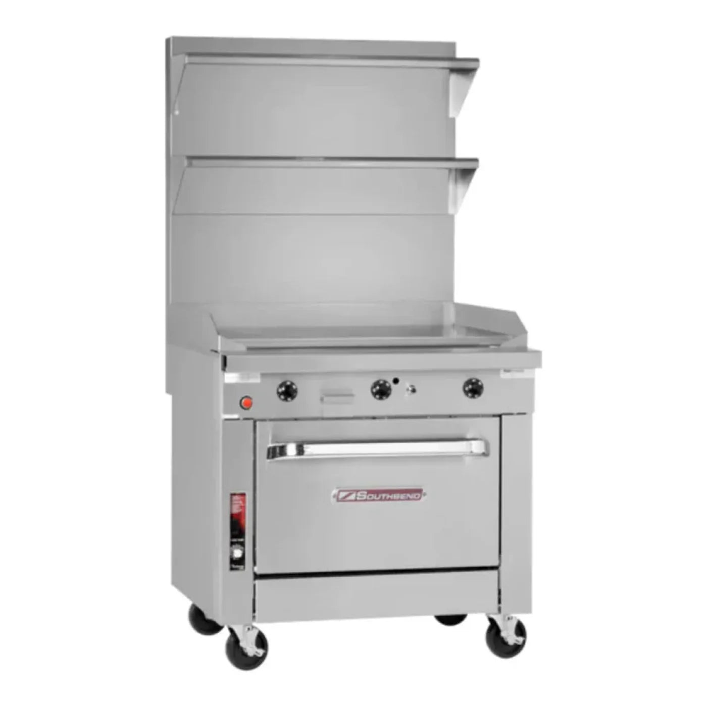 Southbend Platinum, P32A-GG Natural Gas, 32” Manual Griddle With Convection Oven 125000 Total Btu - P32A-GG