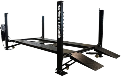 Mayflower Tools Blacksmith Heavy Duty Four Post Car Lift Extra Length and Height New - Pro8000XLH