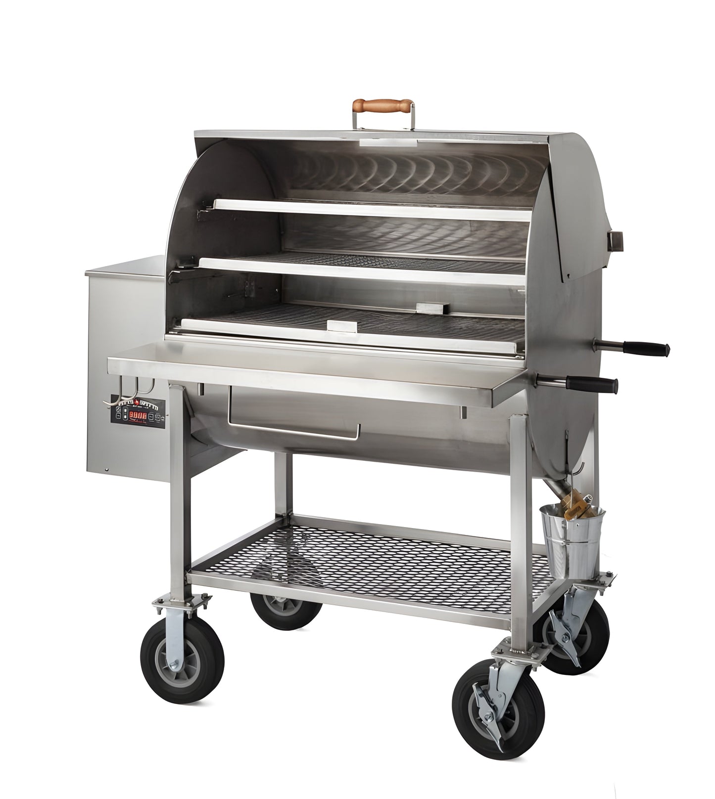 Pitts & Spitts Stainless Steel Maverick 2000 Wood Pellet Grill