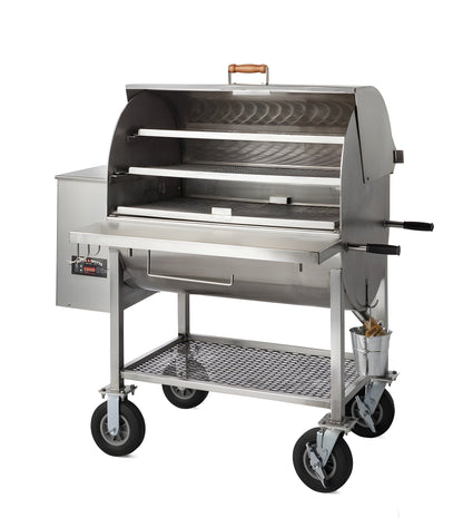 Pitts & Spitts Stainless Steel Maverick 2000 Wood Pellet Grill