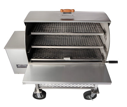 Pitts & Spitts Stainless Steel Maverick 2000 Wood Pellet Grill