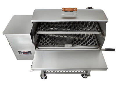 Pitts & Spitts Stainless Steel Maverick 850 Wood Pellet Grill