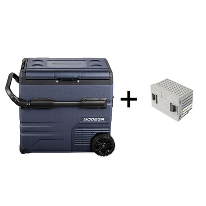 Earth Day Sale-BODEGAcooler Portable Refrigerator TWW55 59Qt/55L - TWW55-1