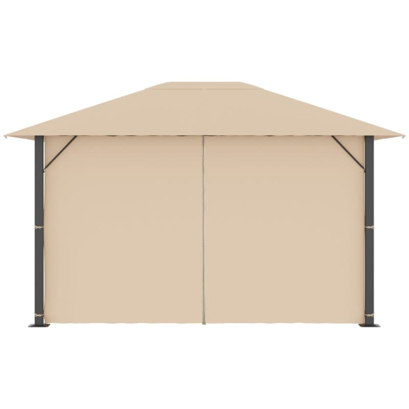 Outsunny 10' x 13' Patio Gazebo Aluminum Frame - 84C-322V01BN