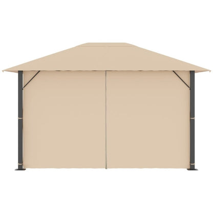 Outsunny 10' x 13' Patio Gazebo Aluminum Frame - 84C-322V01BN