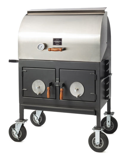 Pitts & Spitts Adjustable Charcoal Grill