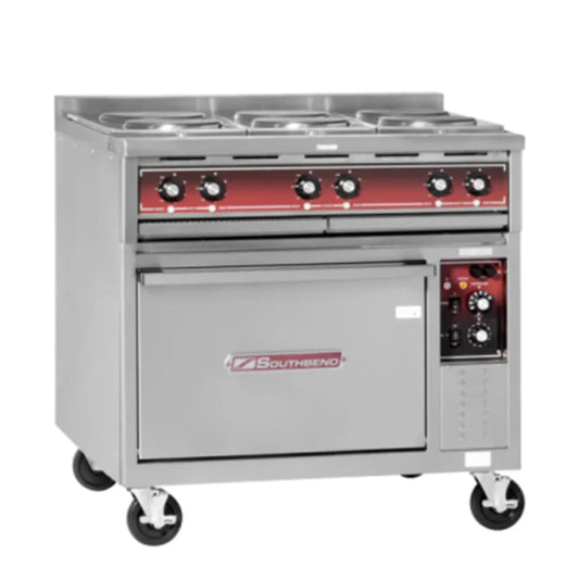 Southbend SE36D-HHH Electric Range 36” 3 Hot Plates With Standard Oven Base - SE36D-HHH