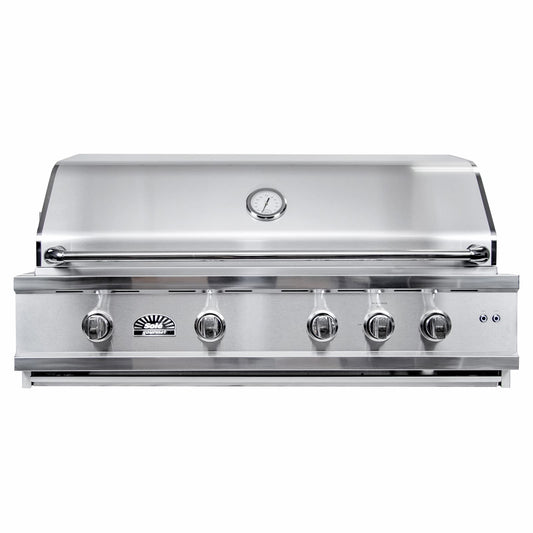 Sole Gourmet 42″ Luxury Series Build-in Grill with LED Control Lighting - 421BQRL
