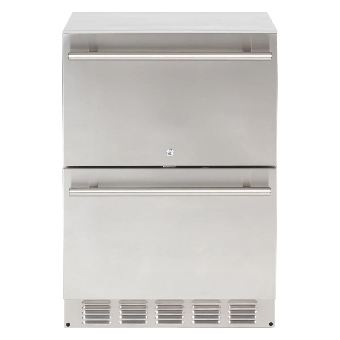 Sapphire 24" Outdoor Refrigerator with Drawers, 4.6 cu. ft. Capacity Full Wrapped Stainless Steel Exterior - SRD24-OD