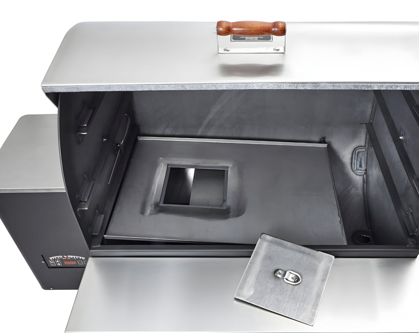 Pitts & Spitts Maverick 2000 Pellet Grill w/ Upright Smoke Box - P- MAV