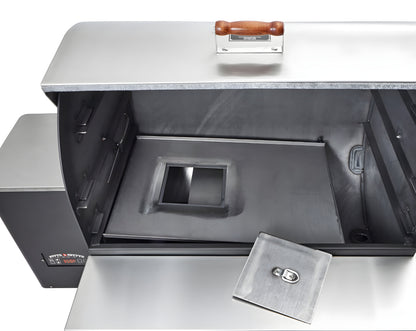 Pitts & Spitts Maverick 2000 Pellet Grill w/ Upright Smoke Box - P- MAV