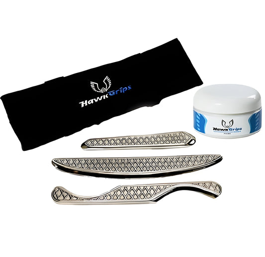 HawkGrips IASTM Myofascial Release Introductory Set For Recovery HGI