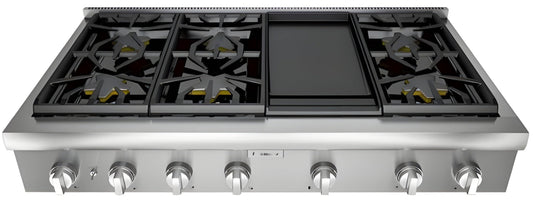 Thermador Gas Rangetop 48'' Stainless Steel PCG486WD - 7710403690589
