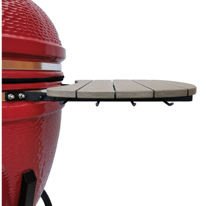 Vision Grills Professional | S-Series Ceramic Kamado Grill | Charcoal Gas Compatible - S-Series - Black