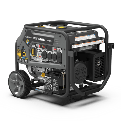 Firman T07573 Tri-Fuel Gas Propane Natural Gas Generator 7500W/9400W 120/240V with Electric Start Manufacturer RFB T07573
