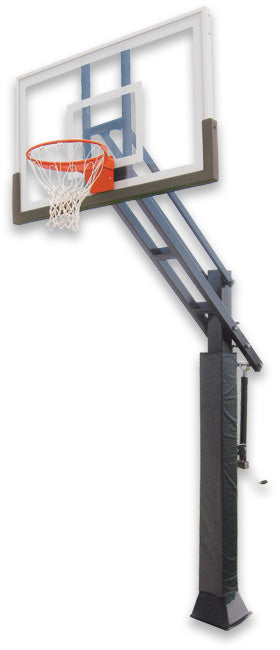 Ironclad 60" Triple Threat Adjustable Height In-Ground Basketball Hoop TPT553-LG