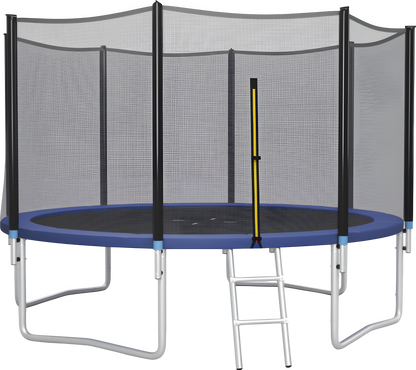 Costway Trampoline 14' Outdoor Recreational with Enclosure Net and Ladder New - TW10041+
