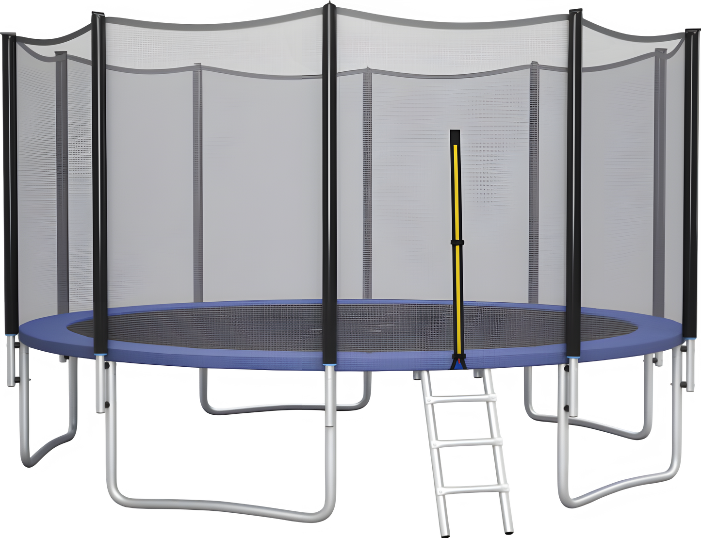 Costway Trampoline 15' Outdoor Recreational with Enclosure Net and Ladder New - TW10042+