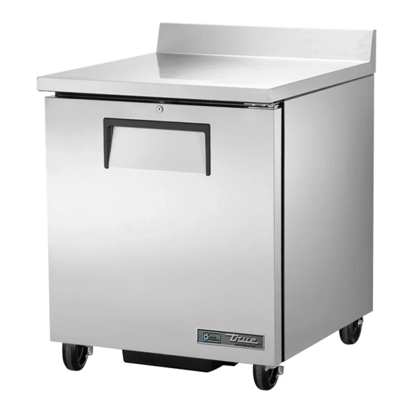True Series Worktop Refrigerator with 1 Section & 1 Right Hinge Door, 3 9/16" Backsplash, 115v/1ph - TWT-27-HC TUC/TWT