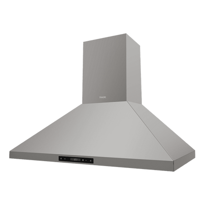 Thor Kitchen Appliance Package - 36 in. Gas Range, Range Hood, Refrigerator with Water and Ice Dispenser, Dishwasher, AP-LRG3601U-10