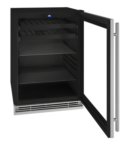 U-Line - 24" 1 Class Beverage Center - HBV124 - UHBV124-SG01A