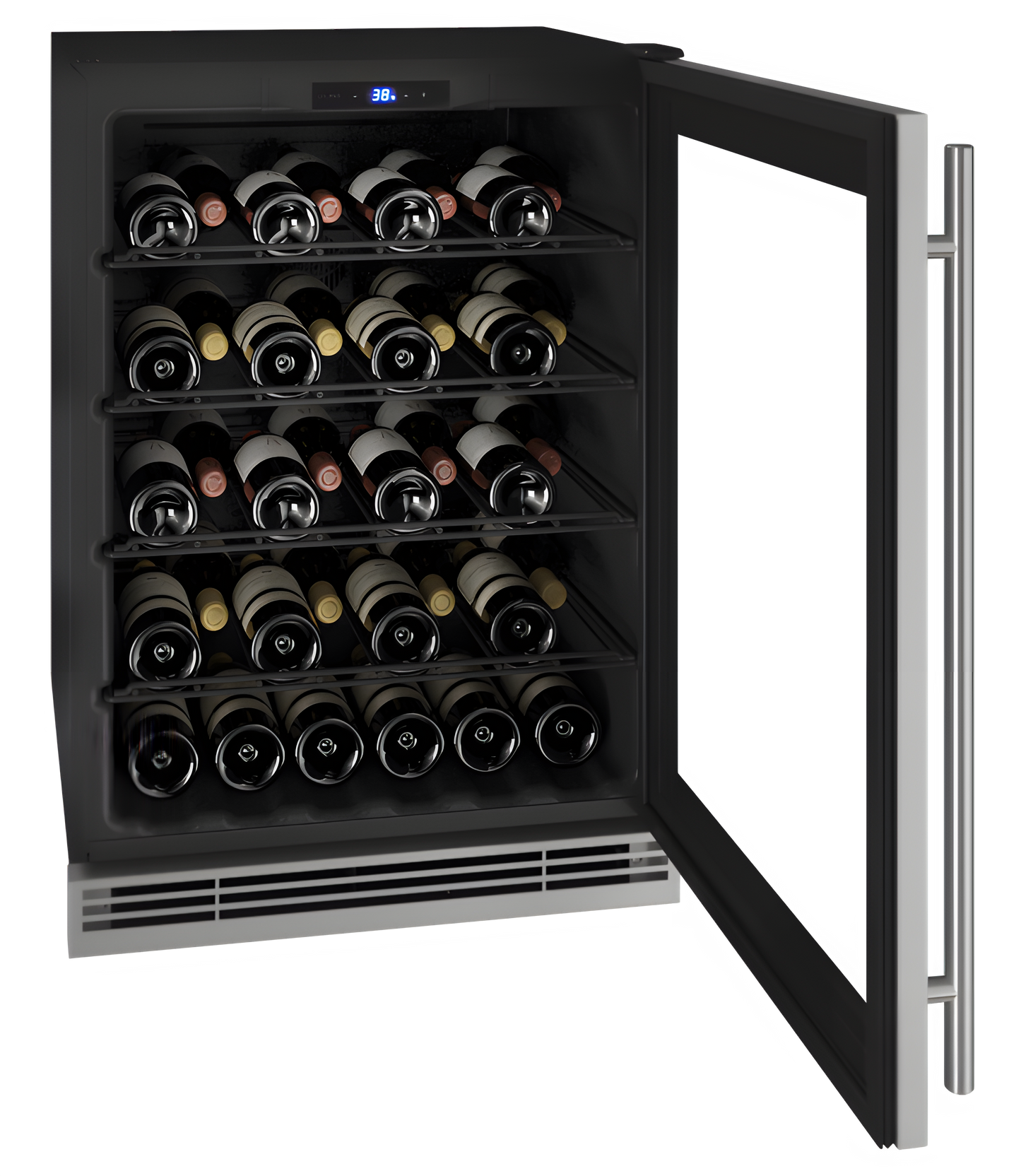 U-Line - 24" 1 Class Wine Refrigerator - HWC024 - UHWC024-SG01A