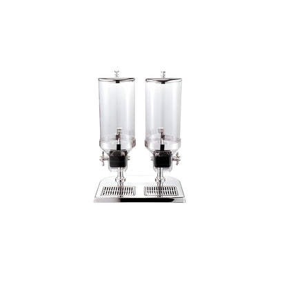 Wundermaxx Stainless Steel Double Cereal Dispenser, 2 x 5 Liters - 920.157