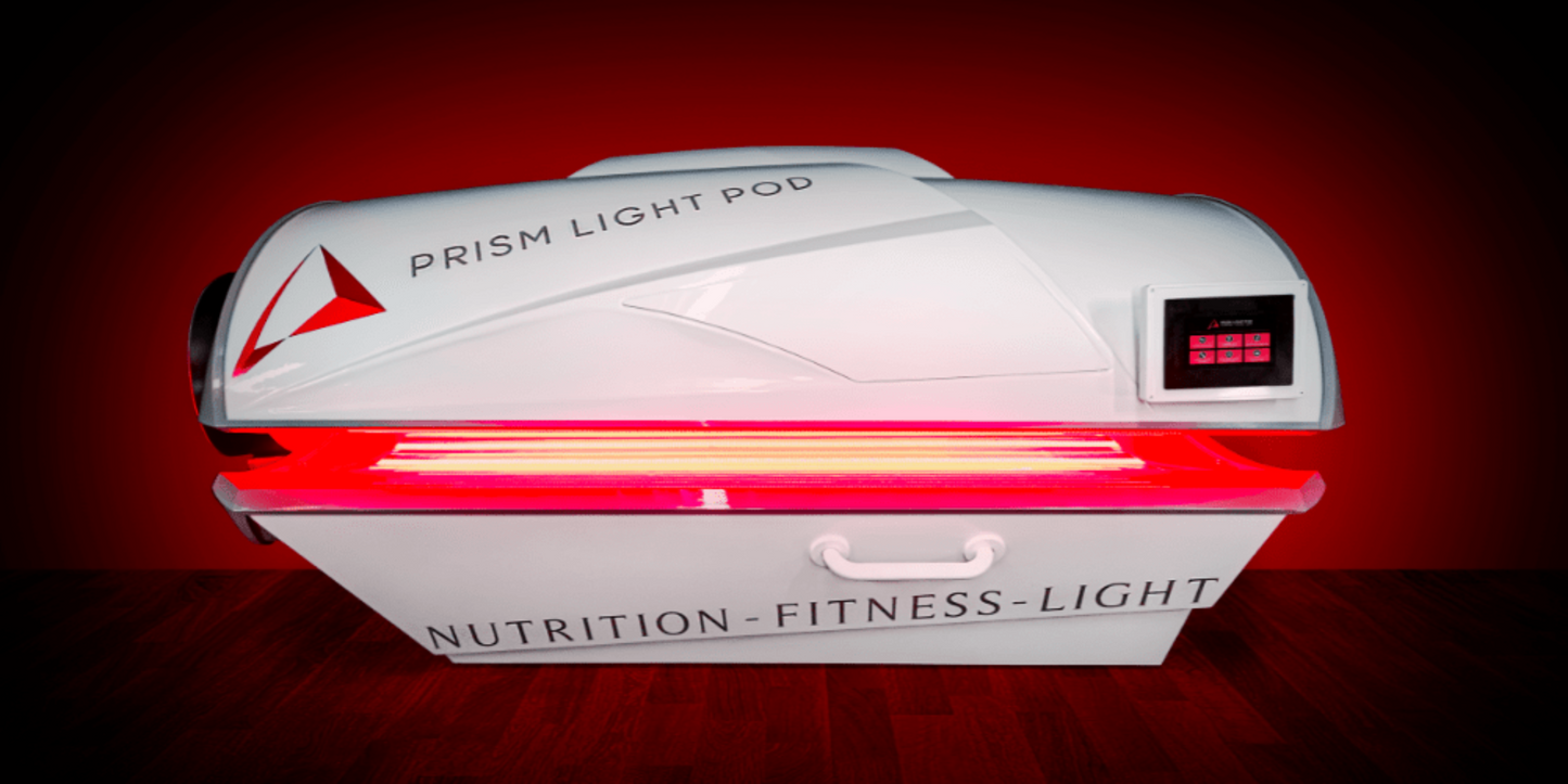 Prism Light Pod - Full-Body Energy Efficient Red Light Therapy Bed