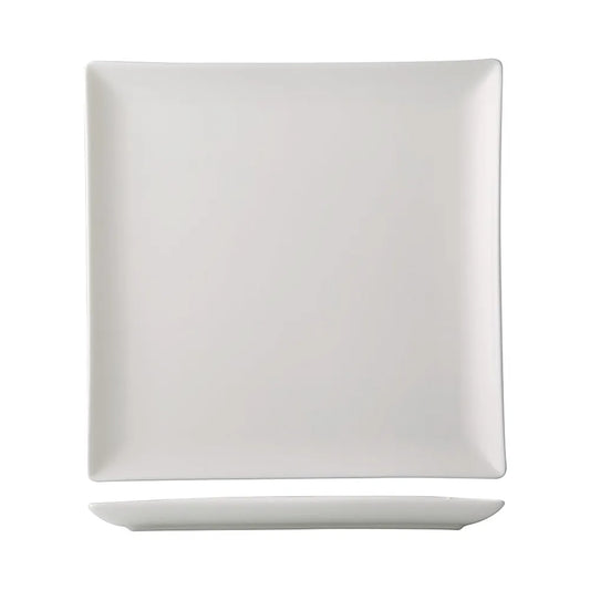 CAC China VCT-8 Deep Coupe Square Plate 8" Case of 24 Pcs