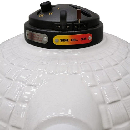 Elite | XR402 Deluxe Ceramic Kamado Grill | Charcoal Gas Compatible
