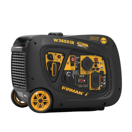 Firman W03383 30 Amp 3300W/3650W Remote Start Gas Inverter Generator New W03383