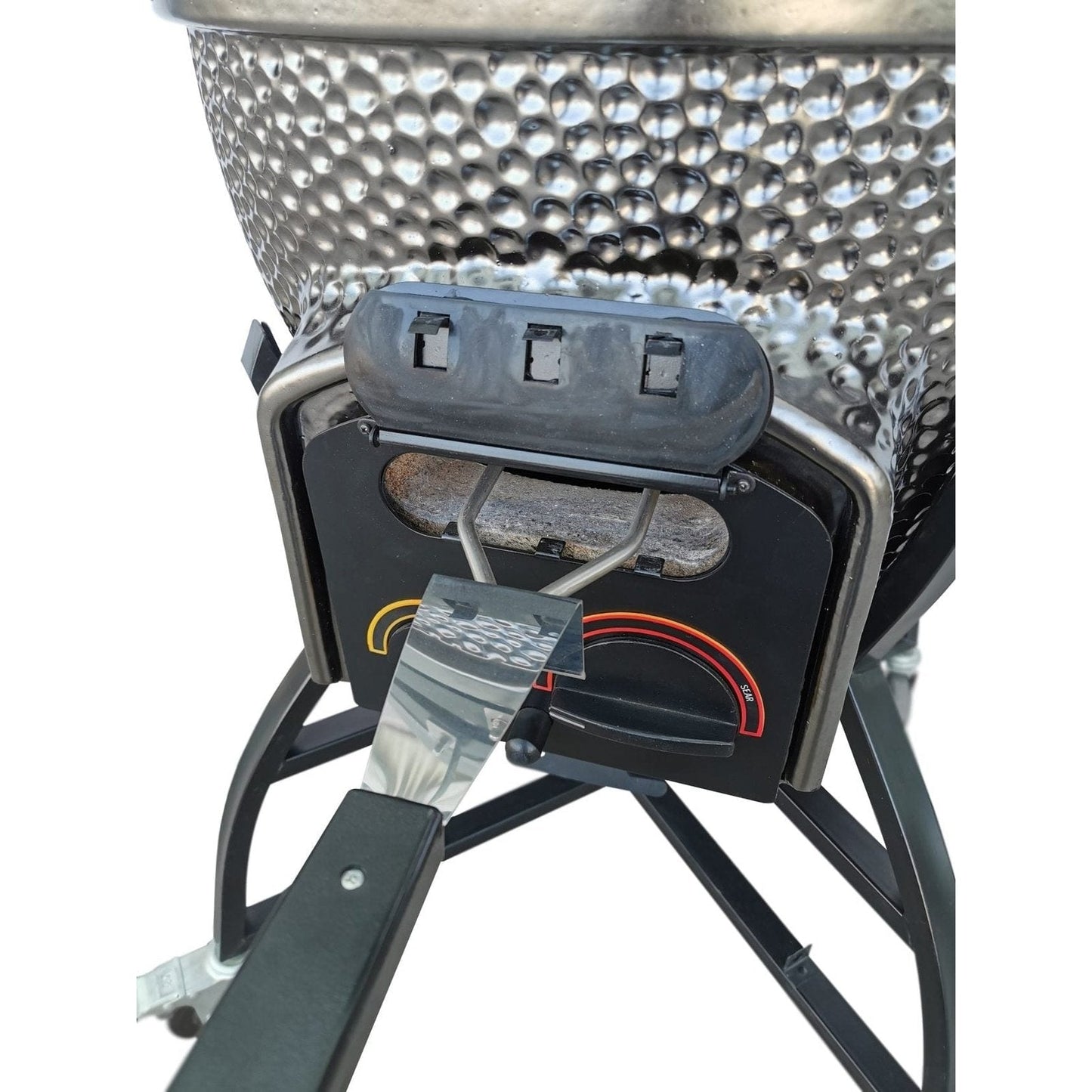 Vision Grills Elite | XD402 Deluxe Ceramic Kamado Grill | Charcoal Gas Compatible - Elite - XD402GMG