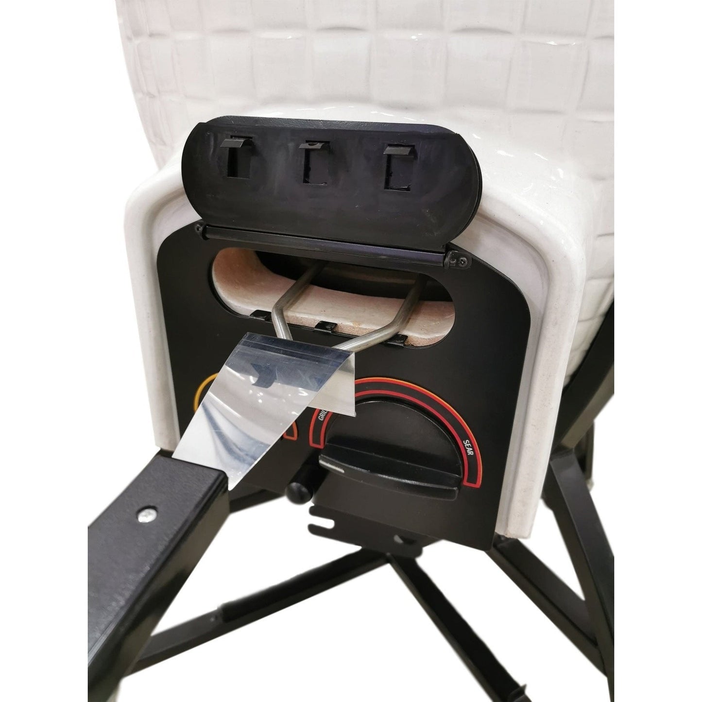 Elite | XR402 Deluxe Ceramic Kamado Grill | Charcoal Gas Compatible