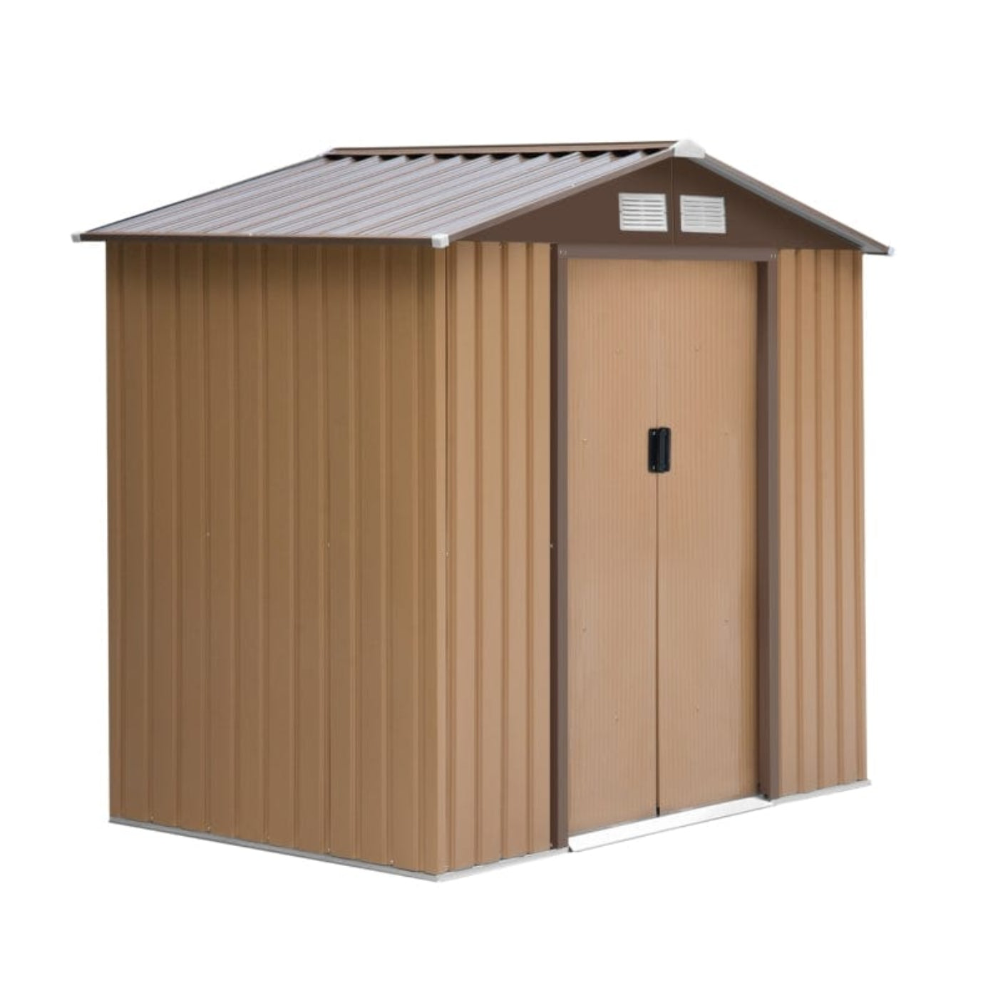 Outsunny 7' x 4' x 6' Steel Outdoor Shed Organizer - 845-030YL