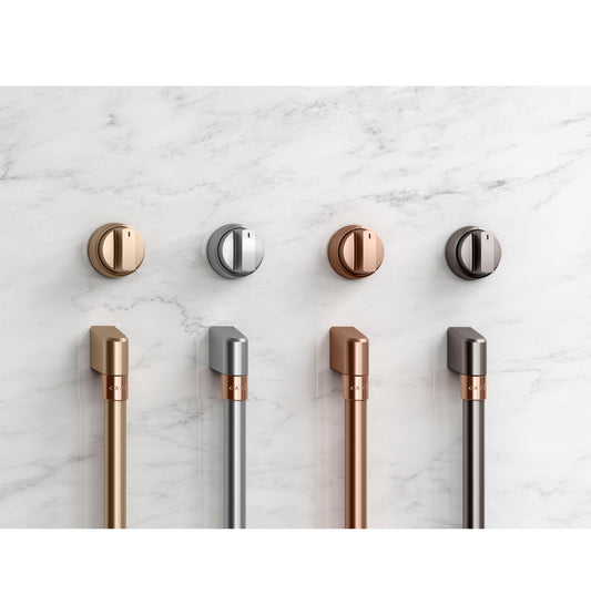 CAFE Café 36" Brushed Copper Handle & Knob Set for Pro Range and Rangetop - CXPR6HKPTCU