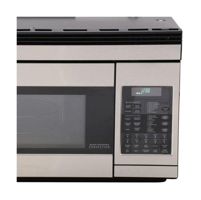 SHARP 1.1 cu. ft. 850W Sharp Stainless Steel Over-the-Range Convection Microwave Oven - R1874TY-KT