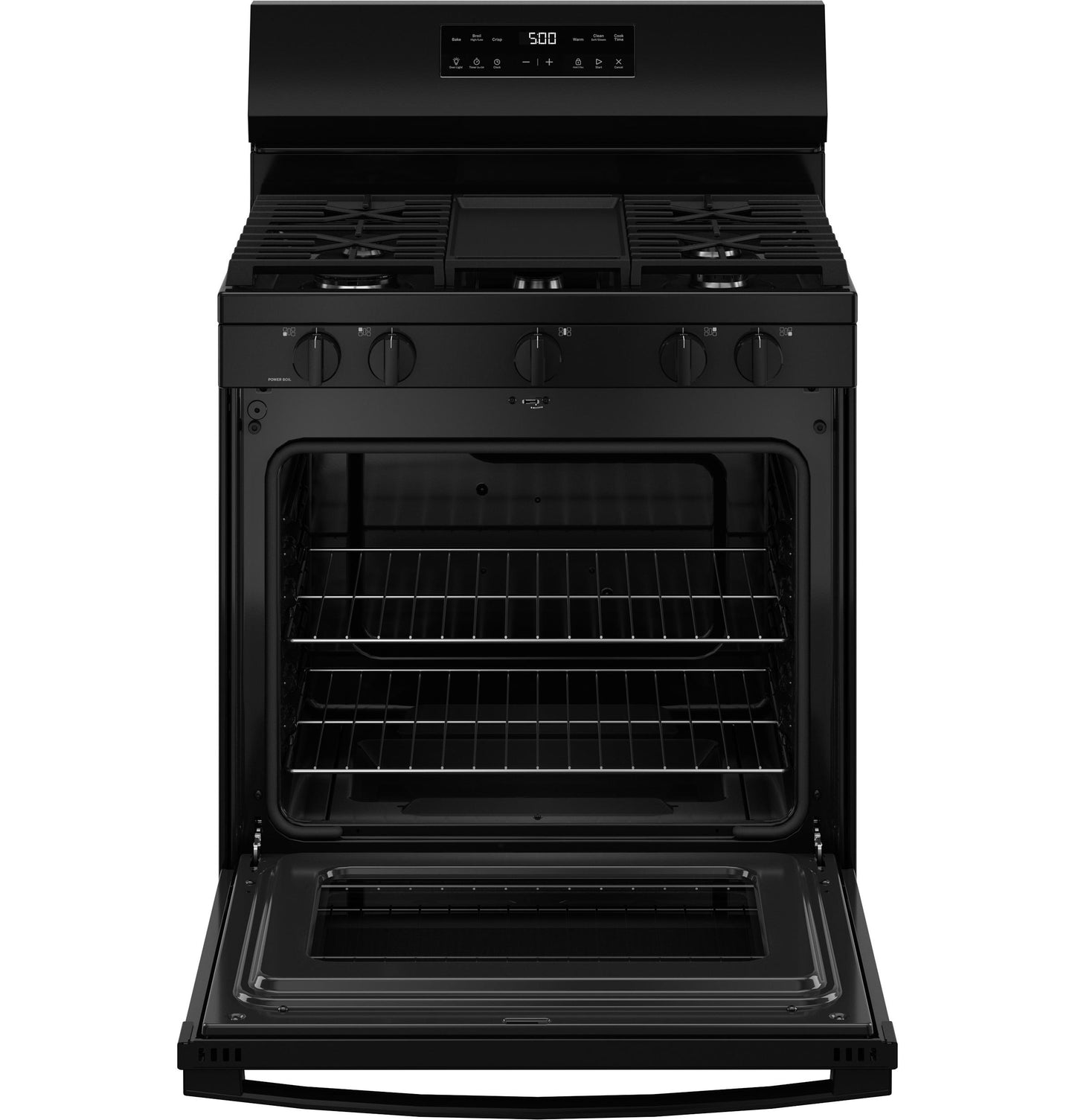 GE APPLIANCES GGF500PVBB GE(R) 30" Free-Standing Gas Range - GGF500PVBB-KT