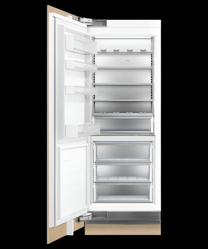FISHER & PAYKEL RS3084WLU1 Integrated Refrigerator Freezer, 30", Ice & Water  - RS3084WLU1-KT