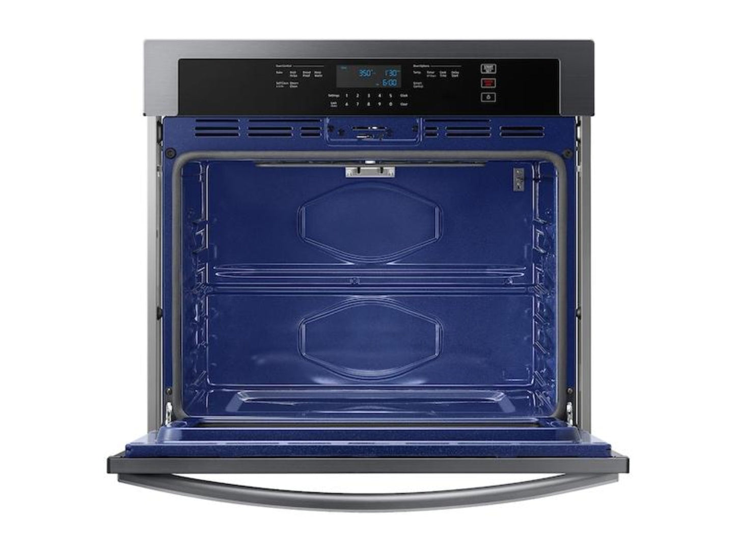 SAMSUNG NV51T5511SG 30" Smart Single Wall Oven in Black Stainless Steel - NV51T5511SG-KT