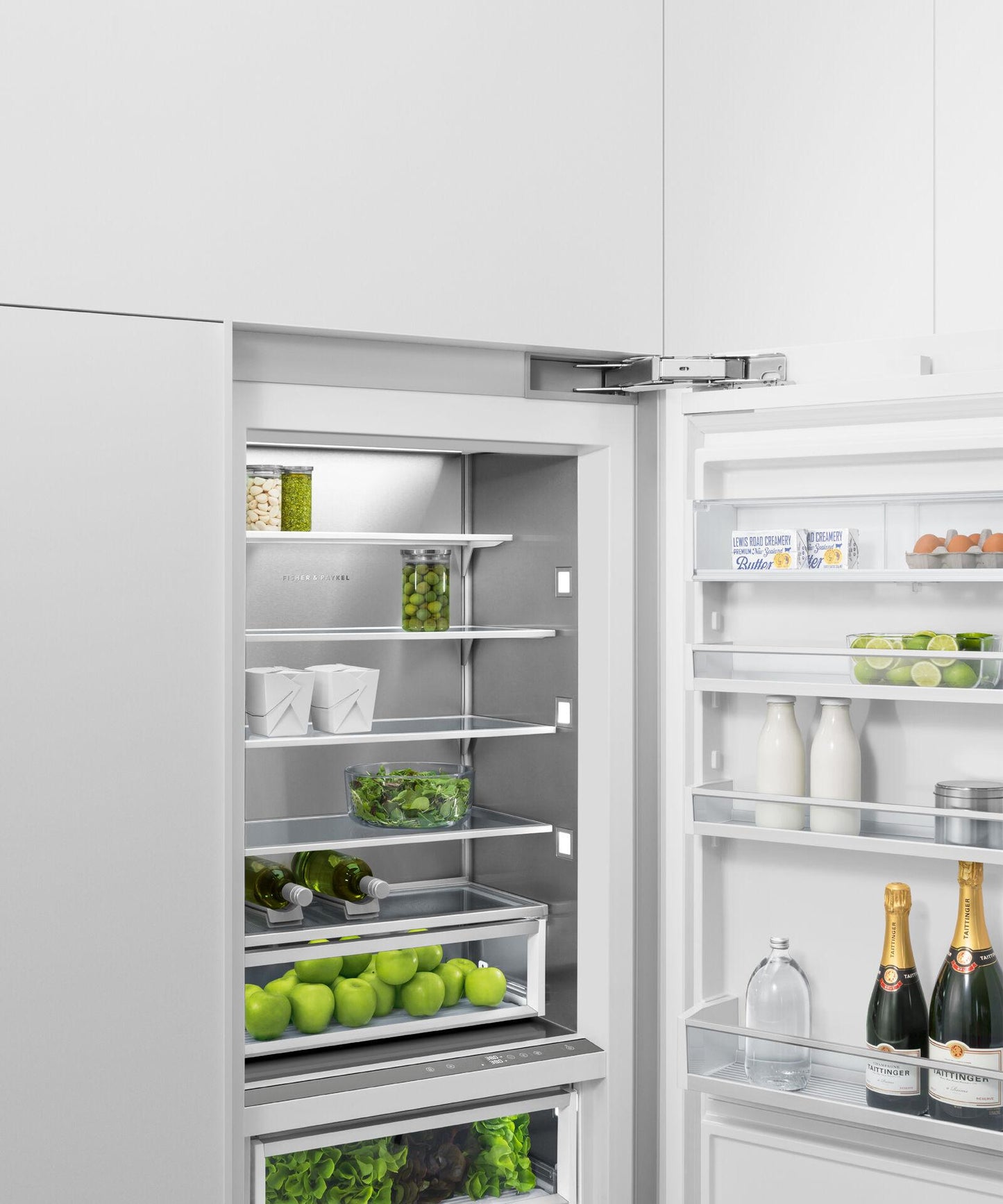 FISHER & PAYKEL RS3084SRK1 Integrated Column Refrigerator, 30" - RS3084SRK1