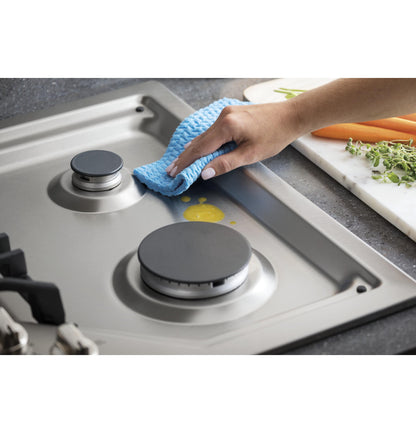 GE APPLIANCES JGP5036SLSS GE(R) 36" Built-In Gas Cooktop with 5 Burners and Dishwasher Safe Grates -JGP5036SLSS-KT