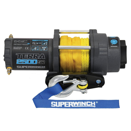 Terra 2500SR Synthetic Rope Winch - 1125270