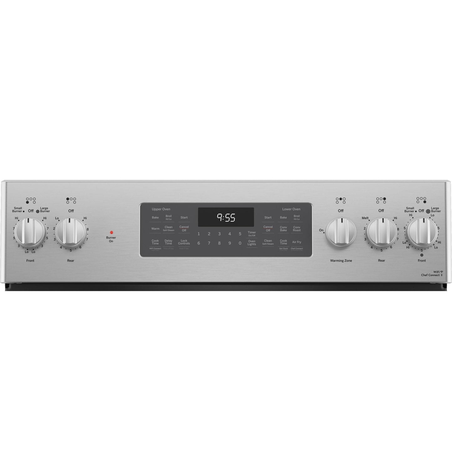 GE APPLIANCES PB965YPFS GE Profile™ 30" Smart Free-Standing Electric Double Oven Convection Range with No Preheat Air Fry - PB965YPFS-KT