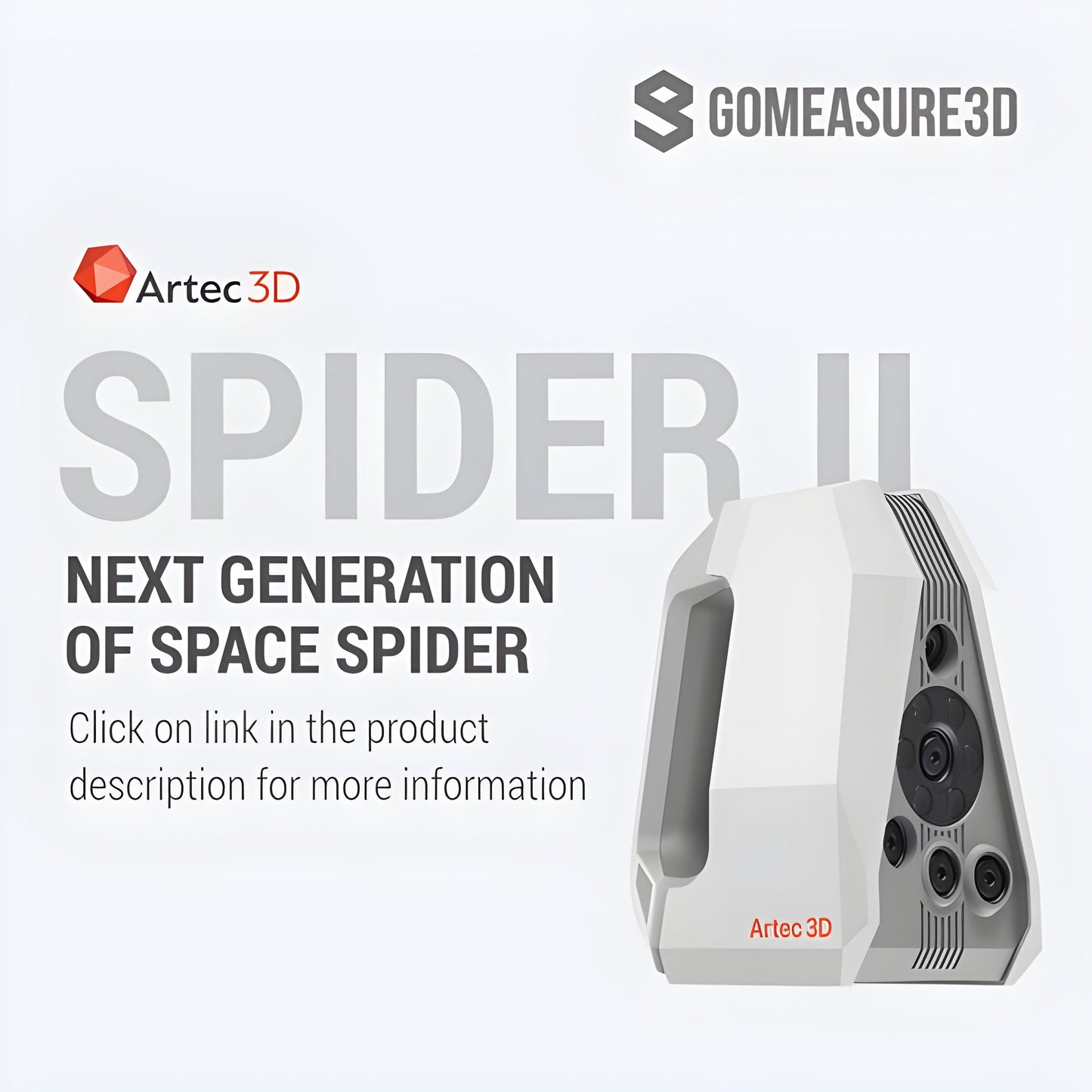 Artec Space Spider 3D Scanner