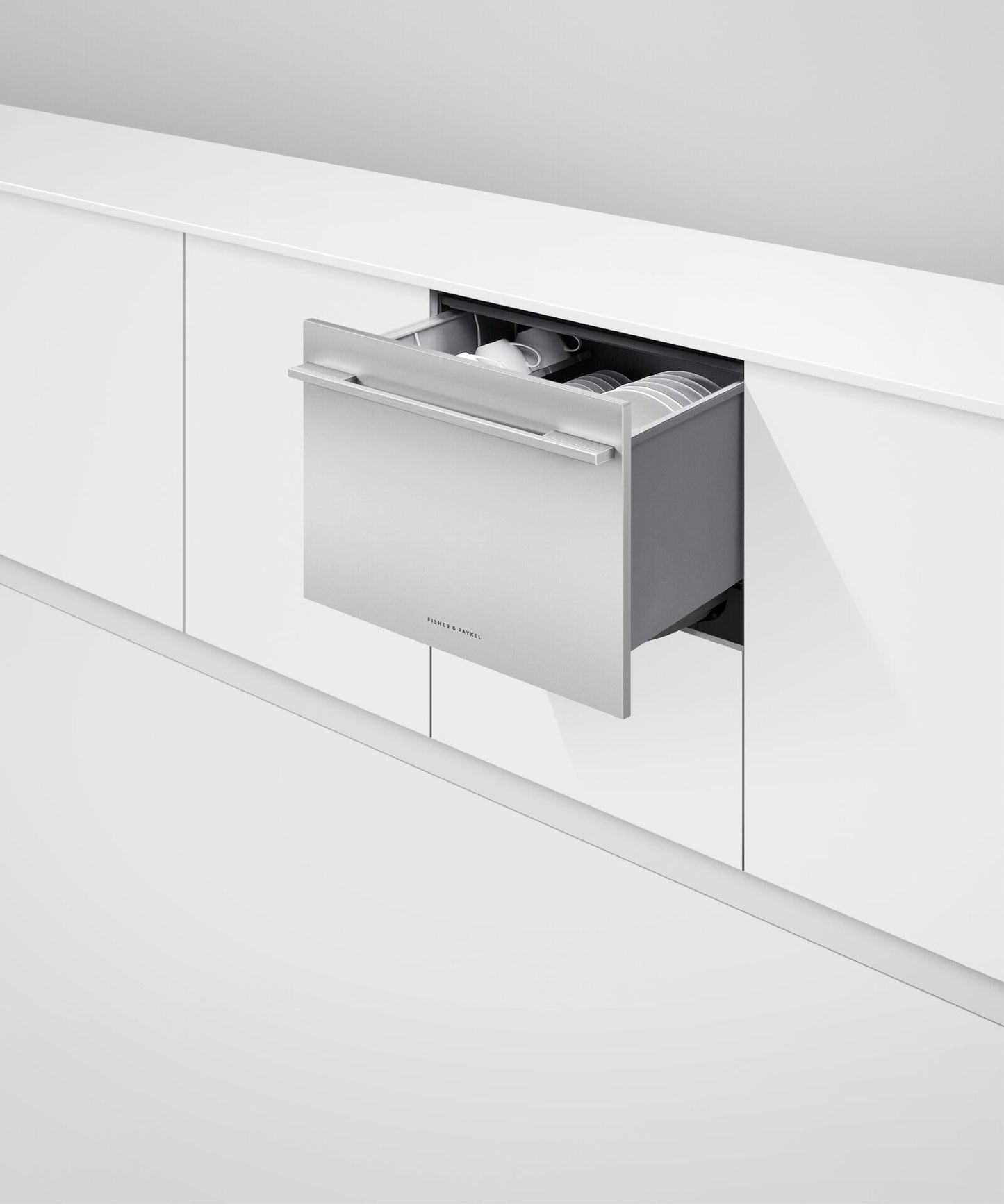 FISHER & PAYKEL DD24SHTI9N Integrated Single DishDrawer™ Dishwasher, Tall, Sanitize -  DD24SHTI9N