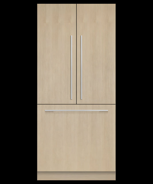 FISHER & PAYKEL RS32A72J1 Integrated French Door Refrigerator Freezer, 32", Ice - RS32A72J1