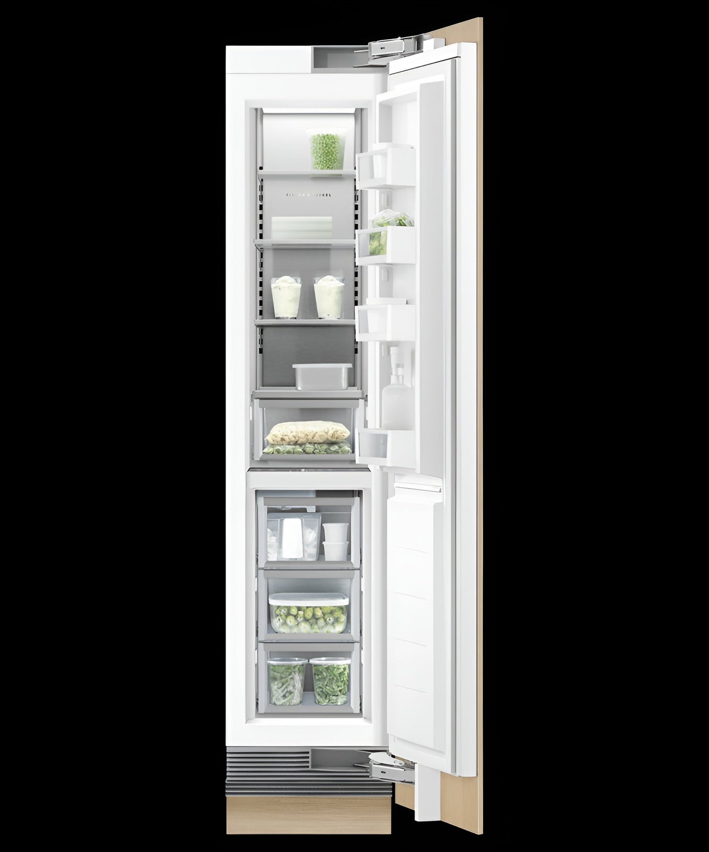 FISHER & PAYKEL RS1884FRJK1 Integrated Column Freezer, 18", Ice - RS1884FRJK1-KT