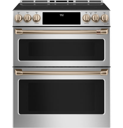 Café Front Control Induction Knobs and Handles - Brushed Bronze - CXFCHHKPMBZ-KT