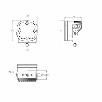 Baja Designs XL Pro LED Light Pod - 500001